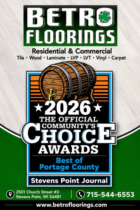 Betro Floorings wins 2026 Community Choice Awards