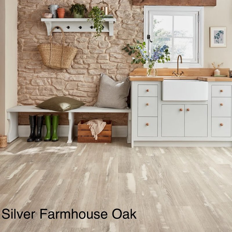 Silver Farmhouse Oak Flooring by Karndean